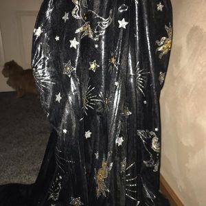 Kids Halloween cloak space theme